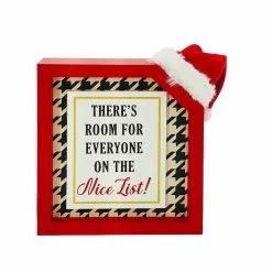 Coupon ⭐ Assorted 6.6'' Block Sign with Santa Hat Tabletop Décor by Ashland® ❤️ -Michaels Store 10699031 2