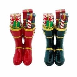 Flash Sale ❤️ Assorted 5.5'' Nutcracker Boots Tabletop Décor by Ashland® 🌟