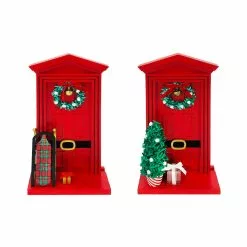 Best deal 🧨 Assorted 12.4'' Door with Santa Belt Tabletop Décor by Ashland® ✔️