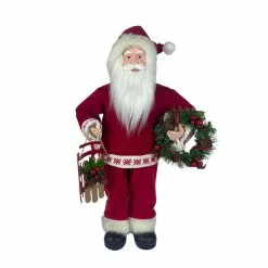 Best Sale ⌛ 22'' Santa Fair Isle Tabletop Figurine by Ashland® 💯