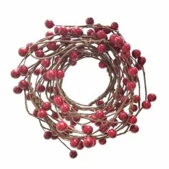 New ⌛ 5ft. Red Berry Coiled Garland by Ashland® ✔️ -Michaels Store 10699053 5