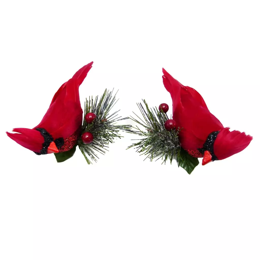 Wholesale βοΈ Cardinals on Pine Branch Accents by Ashland®, 2ct. π 4 Wholesale βοΈ Cardinals on Pine Branch Accents by Ashland®, 2ct. π - Image 2