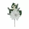 Cheap ❤️ White Poinsettia & Berry Pick by Ashland® ✔️