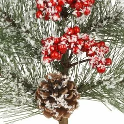 Discount ✨ Cashmere Pine with Berries Pick by Ashland® 😍 -Michaels Store 10699102 2