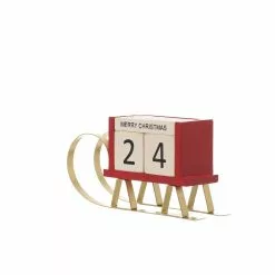 Wholesale 🔥 8" Sleigh Countdown Tabletop Accent by Ashland® 🔥 -Michaels Store 10699184 3