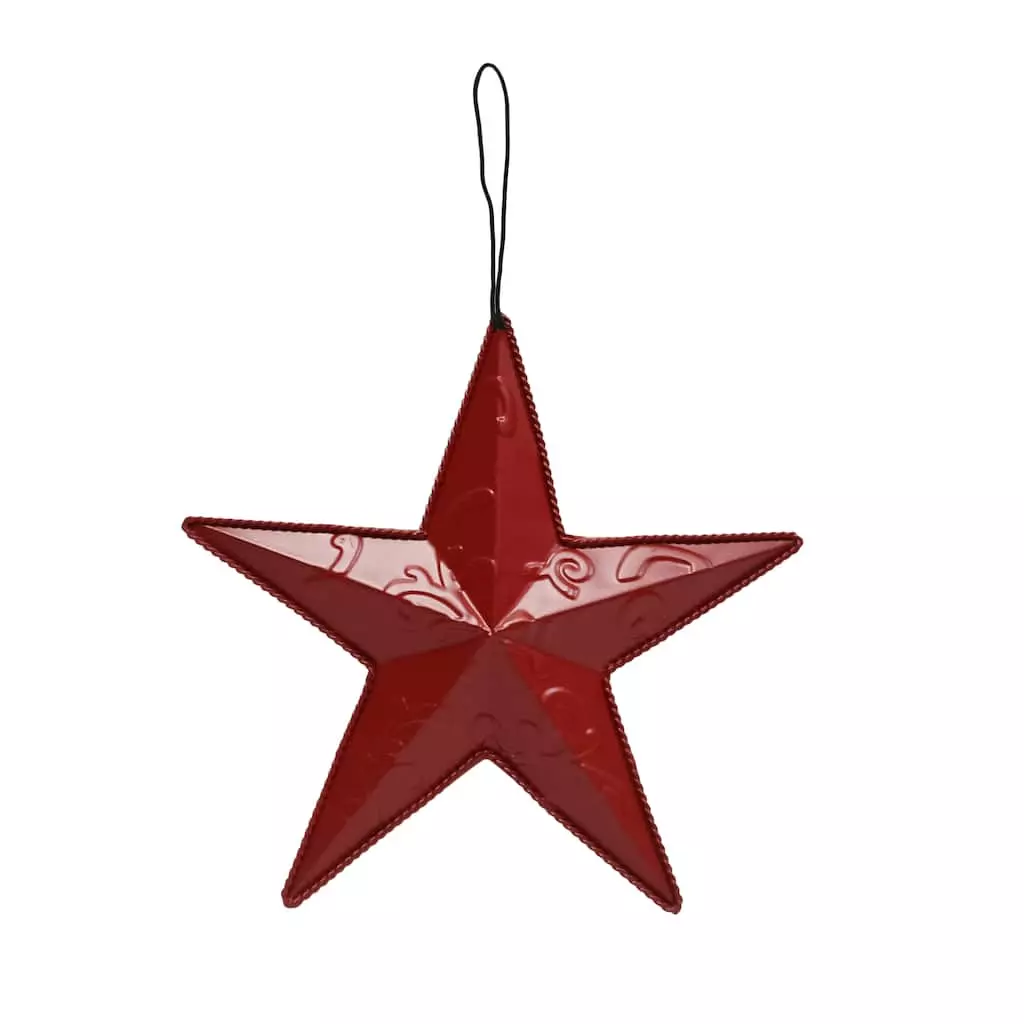 Top 10 👏 Assorted 8" Metal Star Ornament by Ashland® ✔️ 4 Top 10 👏 Assorted 8" Metal Star Ornament by Ashland® ✔️ - Image 2
