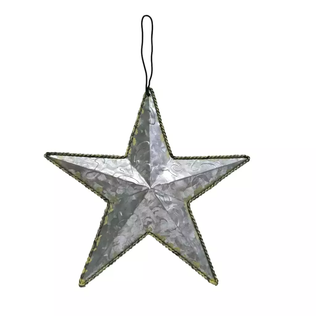 Top 10 👏 Assorted 8" Metal Star Ornament by Ashland® ✔️ 6 Top 10 👏 Assorted 8" Metal Star Ornament by Ashland® ✔️ - Image 4