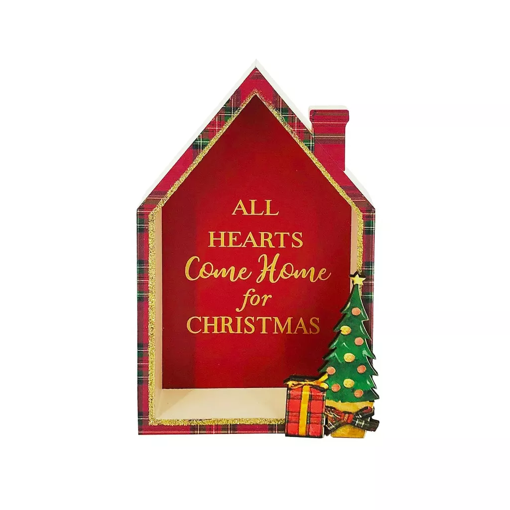 Wholesale β Assorted 8'' House π Christmas Tabletop Sign by Ashland® β¨ 5 Wholesale β Assorted 8'' House π Christmas Tabletop Sign by Ashland® β¨ - Image 3