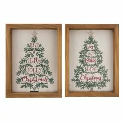 Cheapest 👍 Assorted 8" Christmas Tree Tabletop Sign by Ashland® ✨