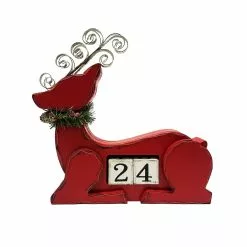 Coupon 😀 Assorted 11" Christmas Countdown Tabletop Deer by Ashland® ✨ -Michaels Store 10699237 5