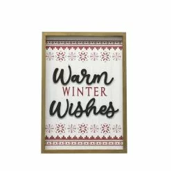Cheap 😀 Warm Winter Wishes Wall Sign by Ashland® 🧨