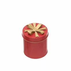 Buy ⭐ 6" Red Metal Gift Box With Bow by Ashland® 🛒 -Michaels Store 10699282 2