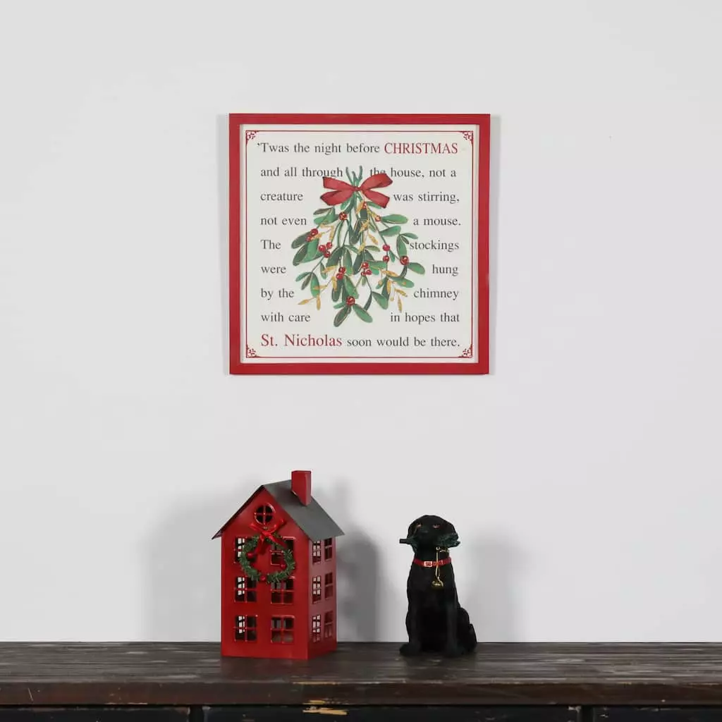 Hot Sale โ 10" Red House With Wreath Tabletop Decoration by Ashland® ๐ 5 Hot Sale โ 10" Red House With Wreath Tabletop Decoration by Ashland® ๐ - Image 3