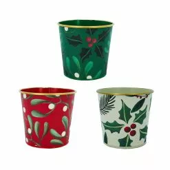 Flash Sale 🌟 Assorted 4'' Mistletoe Bucket Christmas Tabletop Décor by Ashland® 👏