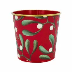 Flash Sale 🌟 Assorted 4'' Mistletoe Bucket Christmas Tabletop Décor by Ashland® 👏 -Michaels Store 10699293 4