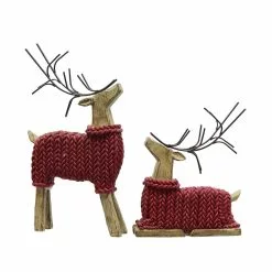 Flash Sale ⭐ Assorted 11.5" Tabletop Deer with Sweater by Ashland® ✔️