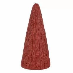 Deals ❤️ 8" Red Cable Knit Tabletop Tree by Ashland® 🌟