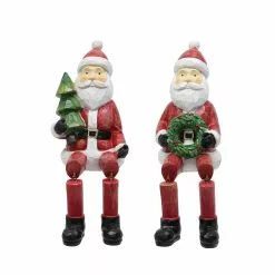 Best Pirce ⌛ Assorted 9.5" Sitting Tabletop Santa by Ashland® 💯