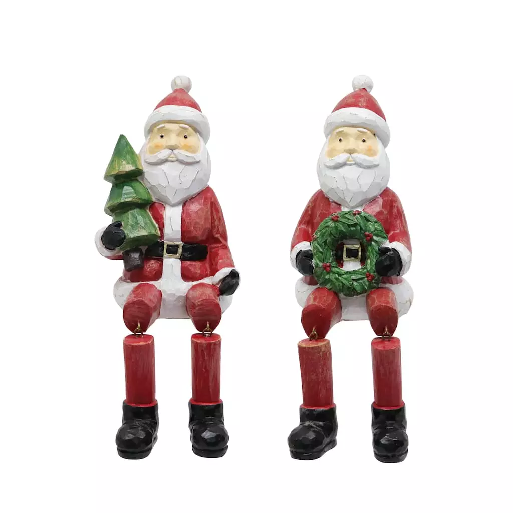 Best Pirce ⌛ Assorted 9.5" Sitting Tabletop Santa by Ashland® 💯 3 Best Pirce ⌛ Assorted 9.5" Sitting Tabletop Santa by Ashland® 💯