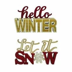 Deals 🌟 Assorted 8" Winter Tabletop Sign by Ashland® ✔️