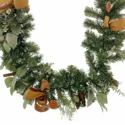 Promo ❤️ 6ft. Holiday Spice Pine Garland by Ashland® ✔️