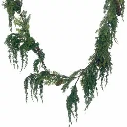 New 🎁 6ft. Cedar Pine Garland by Ashland® 🔔