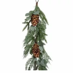 Best Pirce ✔️ 6ft. Mixed Pine, Pinecone & Eucalyptus Garland by Ashland® 💯