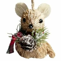 Best Sale 😀 4'' Mouse with Plaid Scarf Christmas Ornament by Ashland® 🥰