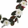 New 😉 6ft. White Magnolia & Red Berry Garland by Ashland® 🛒