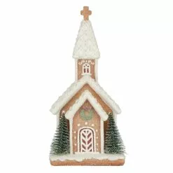 Budget 👏 8.5" Gingerbread Church Tabletop Accent by Ashland® 🤩