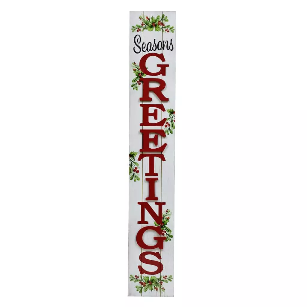 Wholesale 🤩 Assorted Wood Holiday Door Greeter by Ashland® ❤️ 5 Wholesale 🤩 Assorted Wood Holiday Door Greeter by Ashland® ❤️ - Image 3