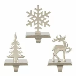 Top 10 ⌛ Assorted Silver 🔔 Christmas Stocking Holder by Ashland® ⌛