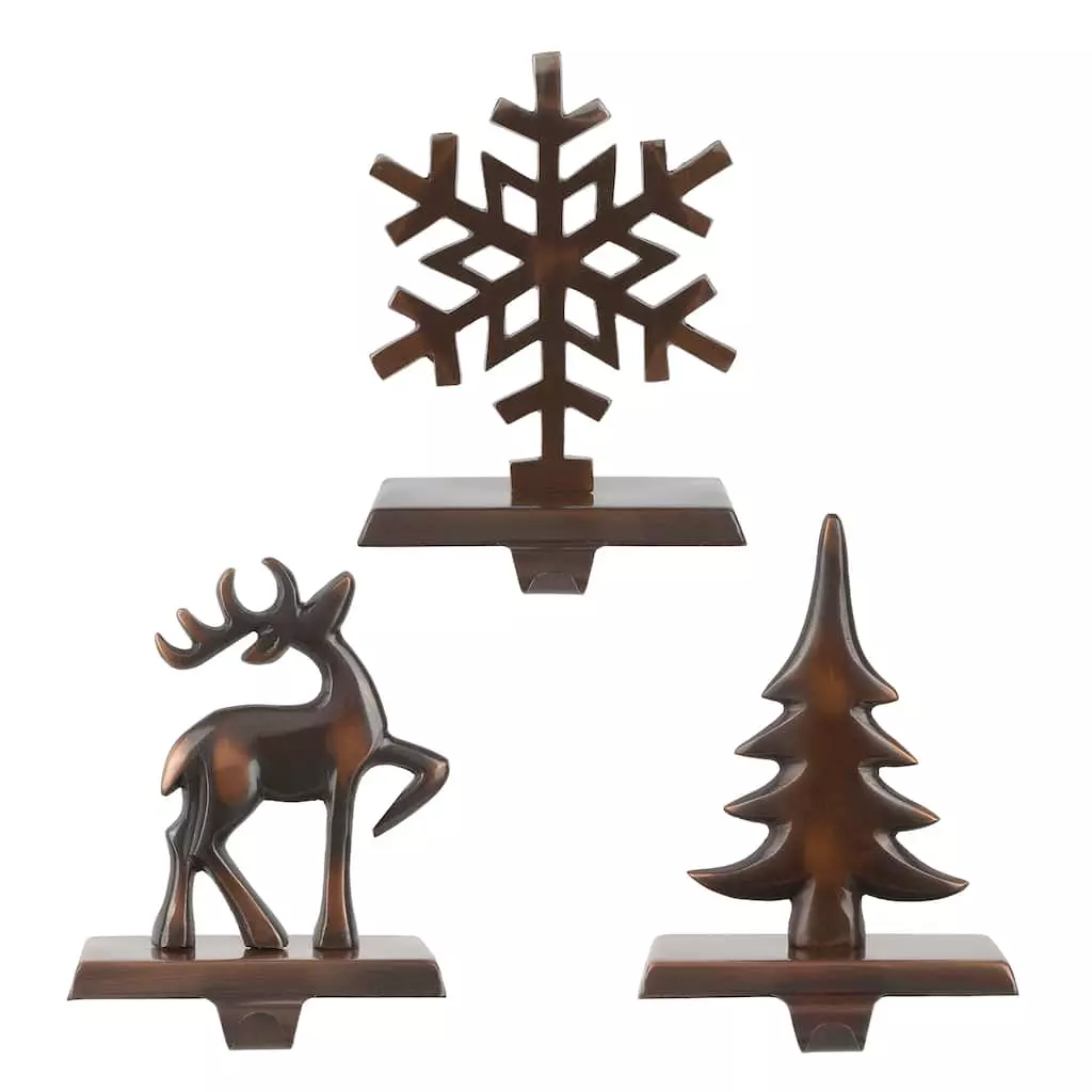 Best Pirce 🎁 Assorted Bronze ❄ Christmas Stocking Holder by Ashland® 👍 3 Best Pirce 🎁 Assorted Bronze ❄ Christmas Stocking Holder by Ashland® 👍