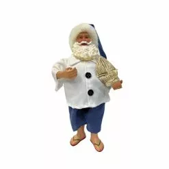 Discount ✔️ 10.5" Santa with Salilboat Figure by Ashland® 🛒