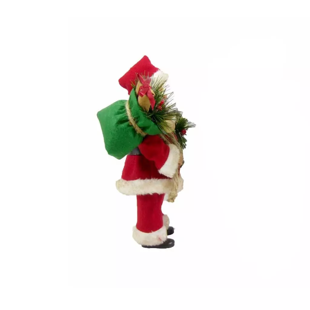 Flash Sale 🎉 11" Traditional Santa with Wreath Figure by Ashland® ✨ 4 Flash Sale 🎉 11" Traditional Santa with Wreath Figure by Ashland® ✨ - Image 2