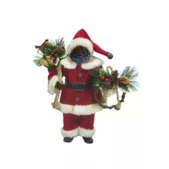Discount 🎁 11" Traditional Santa with Wreath Figure by Ashland® ⭐