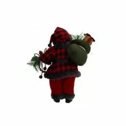 Cheapest 🥰 10.5" Buffalo Check Santa Figure by Ashland® ⌛ -Michaels Store 10699554 3