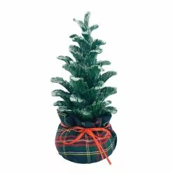 Top 10 ✔️ 8'' Small 🌟 Christmas Tree with Base Tabletop Décor by Ashland® 👍