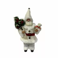 Discount ✨ 10.5" Traditional Santa with Bear Figure by Ashland® 🎉