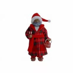 Top 10 👍 10.5" Plaid Robe Santa Figure by Ashland® 😍