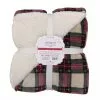 Promo ✔️ Ivory Plaid Berber Throw Blanket by Ashland® ⌛ -Michaels Store 10699724 1