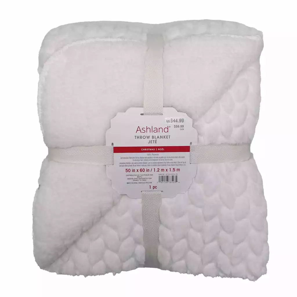 Brand new π White Faux Berber Throw Blanket by Ashland® β 3 Brand new π White Faux Berber Throw Blanket by Ashland® β