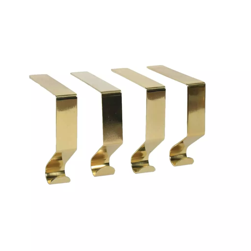 Flash Sale ⌛ Gold Stocking Holder Set by Ashland®, 4ct. ⭐ 3 Flash Sale ⌛ Gold Stocking Holder Set by Ashland®, 4ct. ⭐