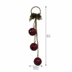 Best Sale 🤩 24" Red 3 Bell Door Hanger by Ashland® 🌟 -Michaels Store 10699737 3