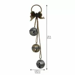 Cheapest 👍 24" Silver and Gold 3 Bell Door Hanger by Ashland® ✔️ 7 Cheapest 👍 24" Silver and Gold 3 Bell Door Hanger by Ashland® ✔️ -Michaels Store 10699743 3