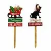 Buy ⌛ Assorted 37" Dog/Sleigh Christmas Yard Stake by Ashland® ❤️