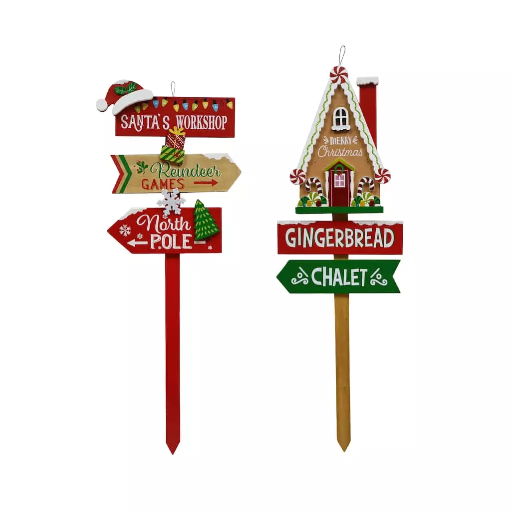 Coupon โ Assorted 36" North/Gingerbread Christmas Yard Stake by Ashland® ๐ฏ 3 Coupon โ Assorted 36" North/Gingerbread Christmas Yard Stake by Ashland® ๐ฏ