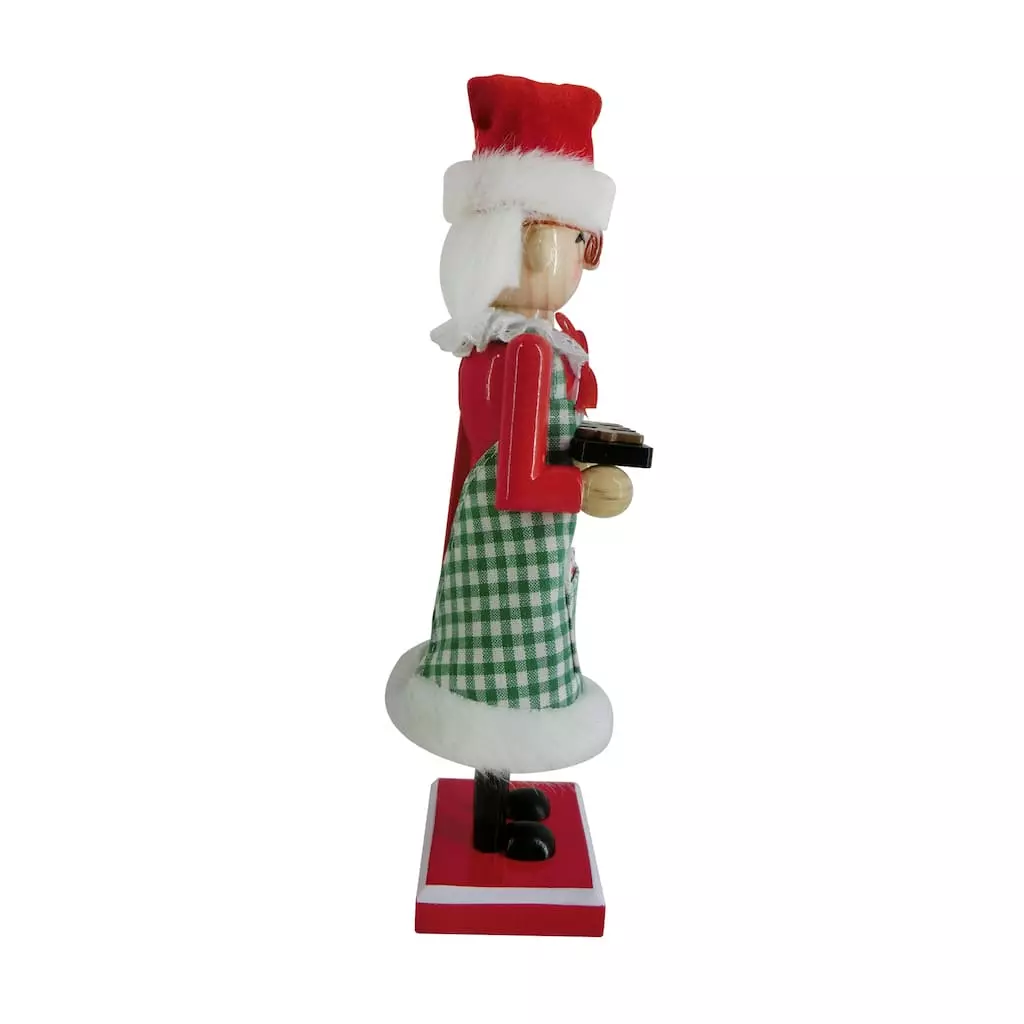 Coupon ✨ 10" Mrs. Claus Wooden Nutcracker by Ashland® ⭐ 4 Coupon ✨ 10" Mrs. Claus Wooden Nutcracker by Ashland® ⭐ - Image 2