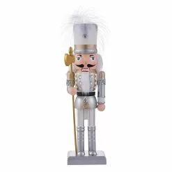 Flash Sale 🎉 10" Silver Soldier Nutcracker by Ashland® 💯