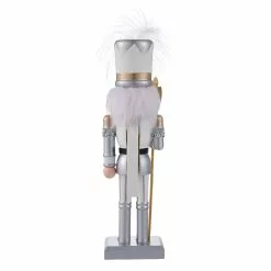 Flash Sale 🎉 10" Silver Soldier Nutcracker by Ashland® 💯 -Michaels Store 10699803 3